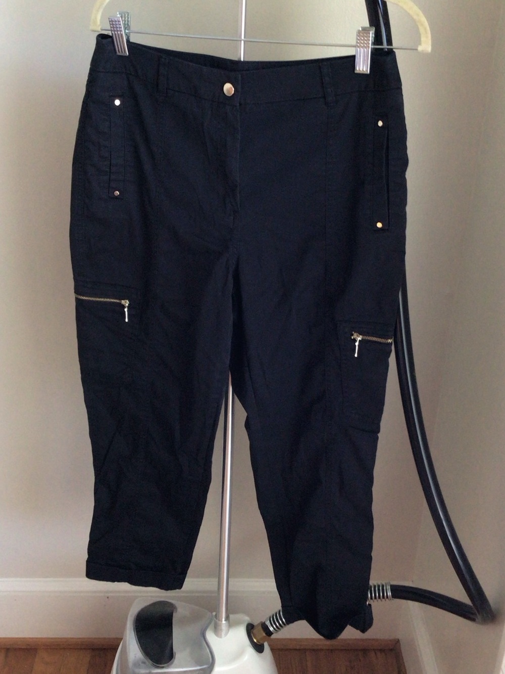 Chico’s Utility Cargo Cropped Pants